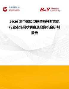 2026年中國輕型球型插桿萬向輪行業市場現狀調查及投資機會研判報告