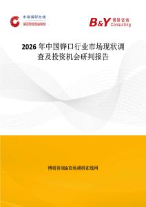2026年中國鏵口行業(yè)市場現(xiàn)狀調(diào)查及投資機(jī)會研判報告