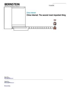 伯恩斯坦-中國互聯網：第二重要的事-China Internet：The second most important thing-20260416