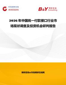 2026年中国统一付款接口行业市场现状调查及投资机会研判报告