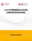 2026年中國襟翼船舵行業市場現狀調查及投資機會研判報告