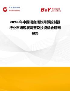 2026年中國語音播放用微控制器行業市場現狀調查及投資機會研判報告