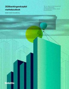 德勤 -2026 年銀行業與資本市場展望 2026 banking and capital markets outlook