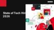 2026年科技招聘現(xiàn)狀報告 State of Tech Hiring 2026