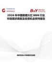2026年中國耐曬大紅BBN行業市場現狀調查及投資機會研判報告