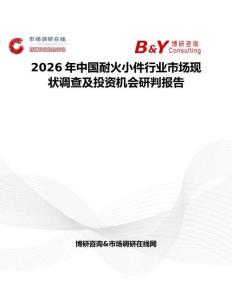 2026年中國耐火小件行業市場現狀調查及投資機會研判報告