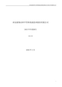 派瑞股份：2025年年度報告