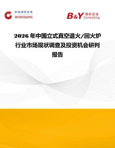 2026年中國立式真空退火 回火爐行業市場現狀調查及投資機會研判報告