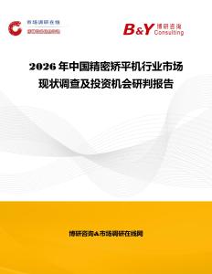 2026年中國精密矯平機行業市場現狀調查及投資機會研判報告