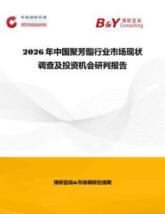 2026年中國聚芳酯行業市場現狀調查及投資機會研判報告