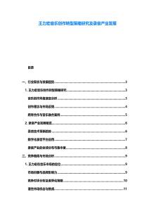 王力宏音樂創(chuàng)作轉型策略研究及錄音產(chǎn)業(yè)發(fā)展