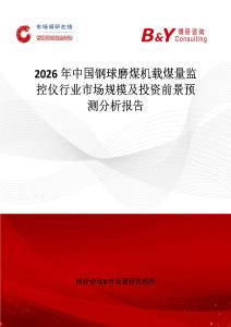 2026年中國鋼球磨煤機載煤量監(jiān)控儀行業(yè)市場規(guī)模及投資前景預測分析報告