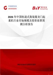 2026年中國軌道式集裝箱龍門起重機行業市場規模及投資前景預測分析報告