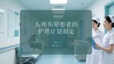 头疼头晕患者的护理计划制定