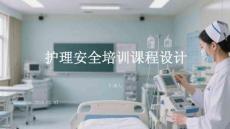 護理安全培訓課程設計