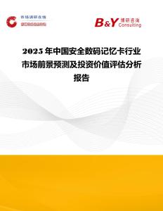 2025年中國安全數碼記憶卡行業市場前景預測及投資價值評估分析報告