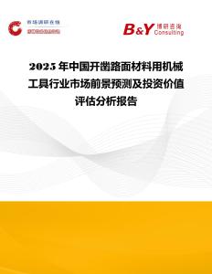 2025年中國開鑿路面材料用機械工具行業市場前景預測及投資價值評估分析報告
