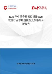 2026年中國音頻視頻橋接AVB軟件行業市場規模及競爭格局分析報告
