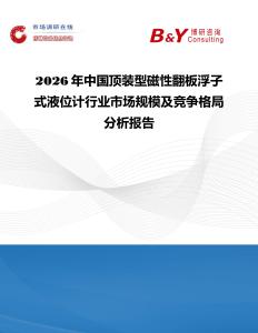 2026年中國頂裝型磁性翻板浮子式液位計(jì)行業(yè)市場(chǎng)規(guī)模及競(jìng)爭(zhēng)格局分析報(bào)告