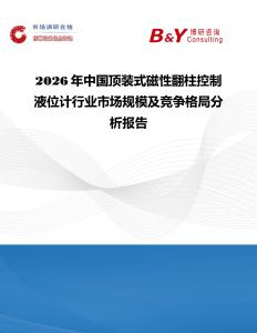 2026年中國頂裝式磁性翻柱控制液位計(jì)行業(yè)市場(chǎng)規(guī)模及競(jìng)爭(zhēng)格局分析報(bào)告