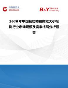 2026年中國顆粒物和顆粒大小檢測行業市場規模及競爭格局分析報告