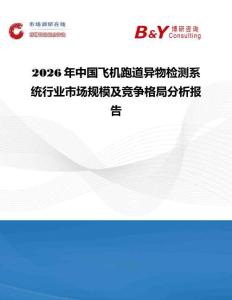 2026年中國飛機跑道異物檢測系統行業市場規模及競爭格局分析報告