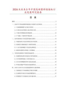 2026及未來(lái)5年中國(guó)高頻塑料熔接機(jī)行業(yè)發(fā)展研究報(bào)告