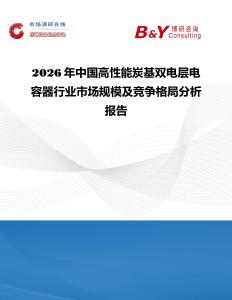 2026年中國高性能炭基雙電層電容器行業市場規模及競爭格局分析報告