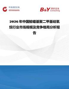 2026年中國鯨蠟基聚二甲基硅氧烷行業市場規模及競爭格局分析報告