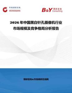 2026年中國黑白針孔攝像機行業市場規模及競爭格局分析報告