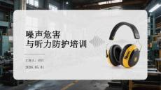 噪聲危害與聽力防護(hù)培訓(xùn)