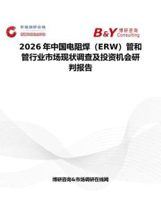 2026年中國電阻焊（ERW）管和管行業市場現狀調查及投資機會研判報告