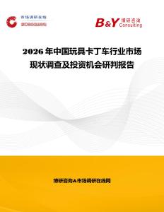 2026年中国玩具卡丁车行业市场现状调查及投资机会研判报告