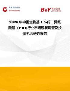 2026年中國生物基15-戊二異氰酸酯（PDI)行業市場現狀調查及投資機會研判報告