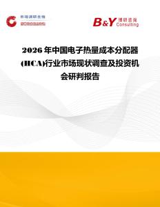 2026年中國電子熱量成本分配器(HCA)行業市場現狀調查及投資機會研判報告