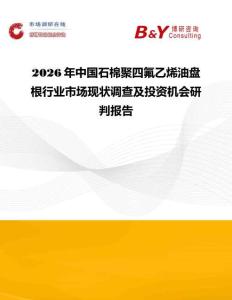 2026年中國石棉聚四氟乙烯油盤根行業市場現狀調查及投資機會研判報告