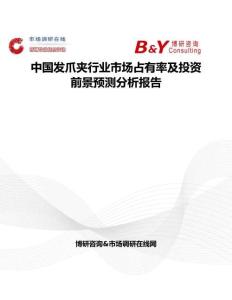 中国发爪夹行业市场占有率及投资前景预测分析报告