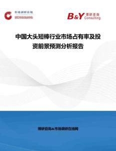 中國(guó)大頭短棒行業(yè)市場(chǎng)占有率及投資前景預(yù)測(cè)分析報(bào)告