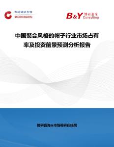 中國聚會風格的帽子行業市場占有率及投資前景預測分析報告