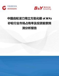 中國齒輪滾刀用立方氮化硼 (CBN) 砂輪行業市場占有率及投資前景預測分析報告