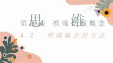25-26學(xué)年政治(統(tǒng)編版)選擇性必修第三冊(cè)課件：4.2 明確概念的方法