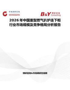 2026年中國重型燃氣扒爐連下柜行業市場規模及競爭格局分析報告