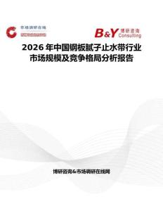 2026年中國鋼板膩子止水帶行業市場規模及競爭格局分析報告