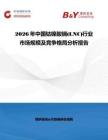 2026年中國鈷鎳酸鑭(LNC)行業市場規模及競爭格局分析報告