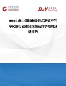 2026年中國靜電吸附式高效空氣凈化器行業市場規模及競爭格局分析報告