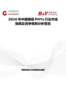 2026年中國銅纜PHYs行業市場規模及競爭格局分析報告