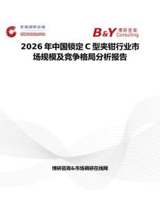 2026年中國鎖定C型夾鉗行業市場規模及競爭格局分析報告