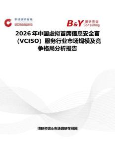 2026年中國虛擬首席信息安全官（VCISO）服務行業市場規模及競爭格局分析報告