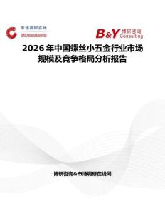2026年中國螺絲小五金行業市場規模及競爭格局分析報告