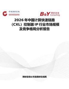 2026年中國計算快速鏈路（CXL）控制器IP行業市場規模及競爭格局分析報告